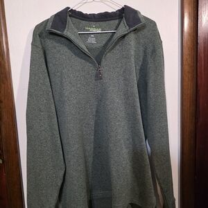 Haggar Men's Green Sweater